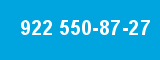 922 550-87-27
